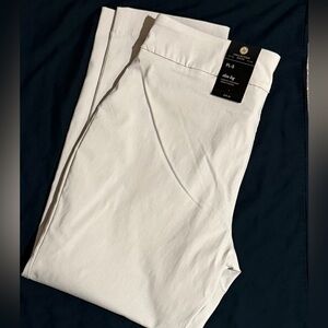 JM Collection White Chinos